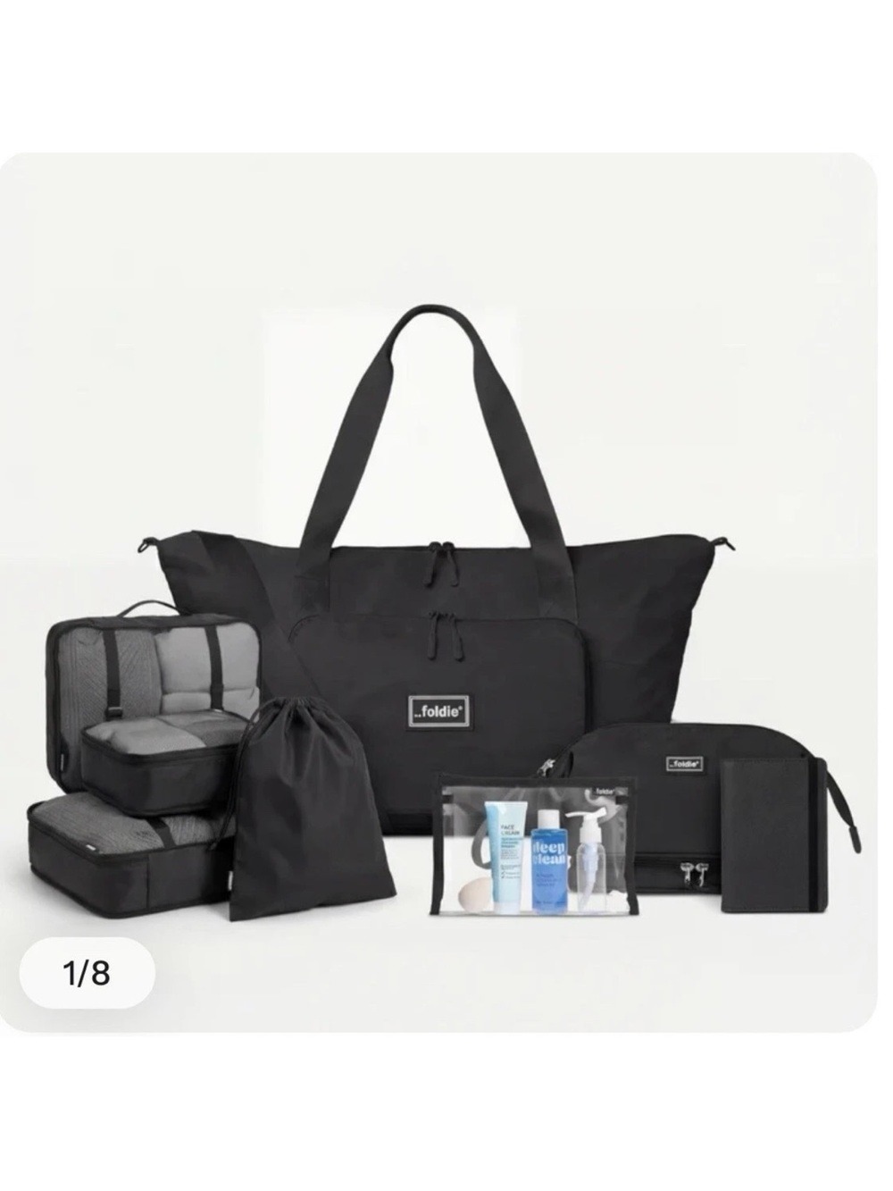 FOLDIE THE FOLDIE ULTIMATE TRAVEL BUNDLE BLACK